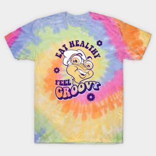 COQUI THE CHEF - groovy tie dye T-Shirt